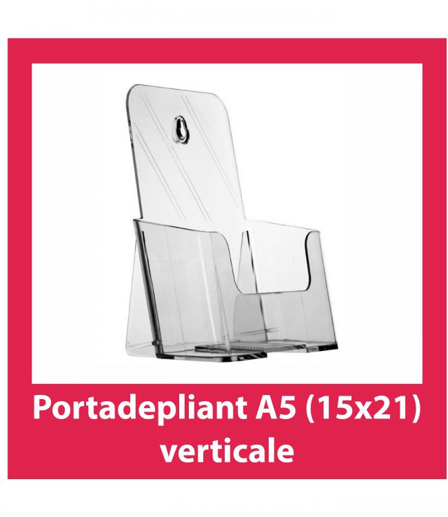 Portadepliant A5 verticale